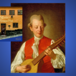 "Musik i Bellmans hus" heter ett aktuellt album. Målningen: Carl Michael Bellman iklädd hovdräkt, spelande på en halscittra. Porträtt av Per Krafft 1779. (Bildkälla: Wikipedia)