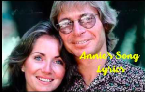 John Denver och hans Annie.