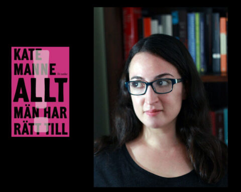 Kate Manne (foto: Fri tanke förlag. Montage: Opulens.)