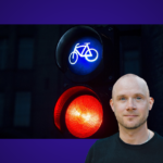 Lars Anders Johansson är starkt kritisk till att ställa cyklismen mot bilismen. (Montage: Opulens. Bakgrundsbild: Pixabay.com)