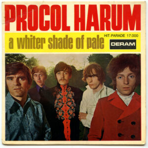 Omslaget till Procol Harums "A Whiter Shade of Pale". 