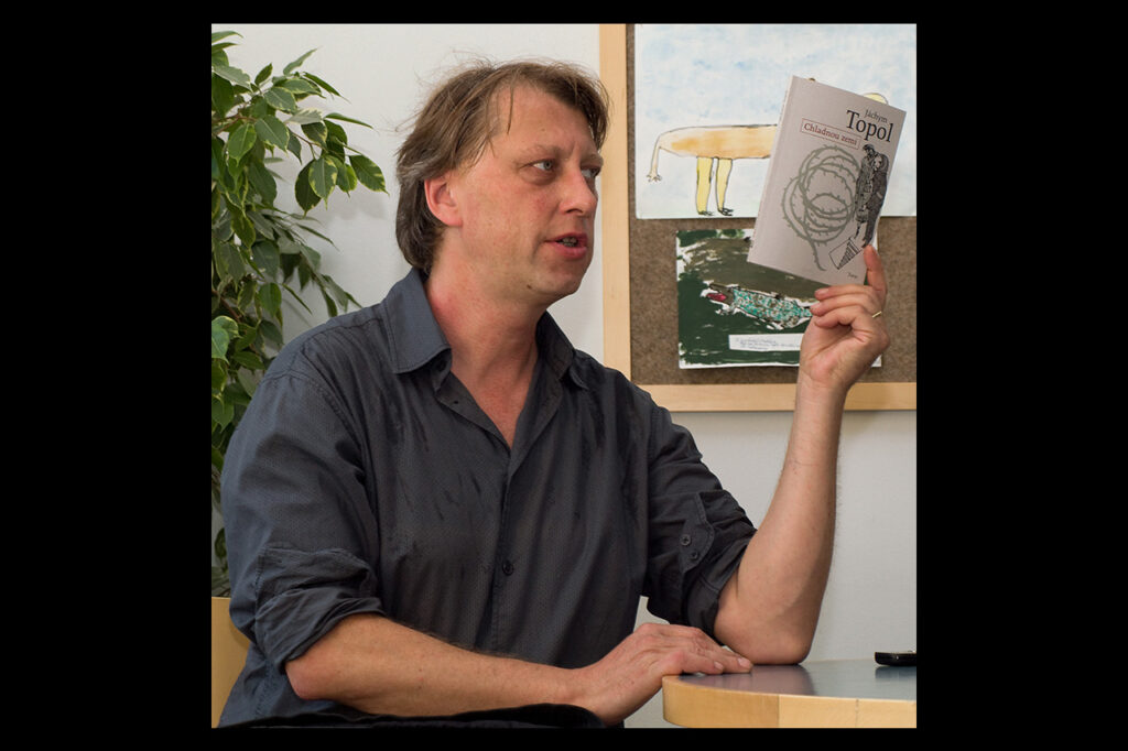 Jáchym Topol.(Foto: Luděk Kovář, Wikimedia Commons)