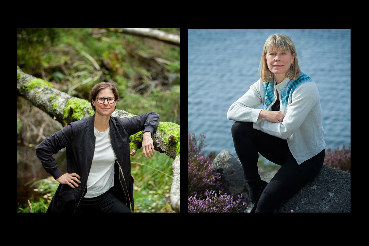 Johanna Sandahl, ordförande Naturskyddsföreningen och Karin Lexén, generalsekreterare Naturskyddsföreningen.