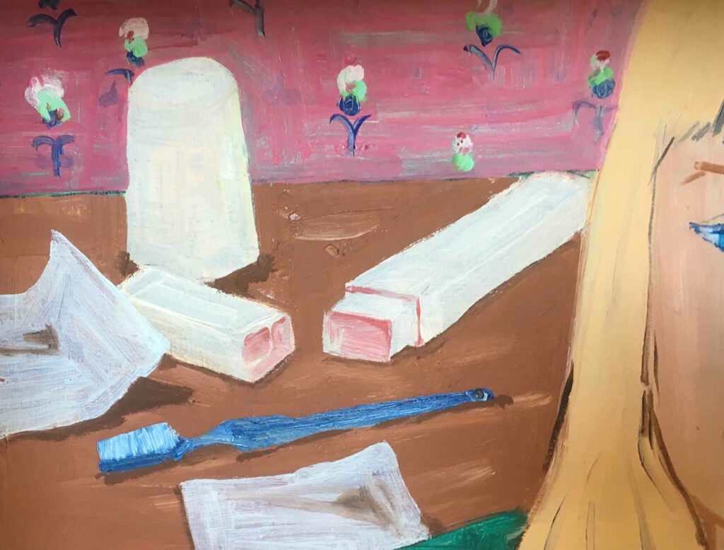 Konstverk av Maria Johansson.