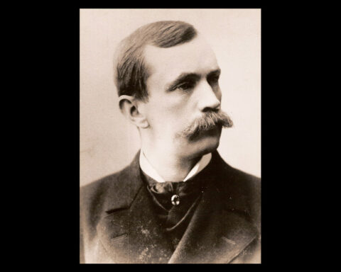 Ola Hansson, född 1860 i Hönsinge på Söderslätt (idag i Trelleborgs kommun), död 1925 i Büyükdere vid Bosporen, Turkiet. (Foto: Wikipedia)