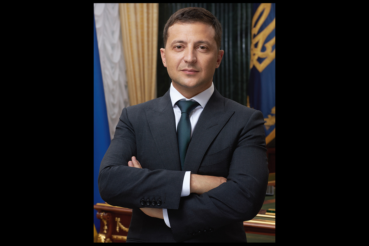 Volodymyr Zelenskyj.