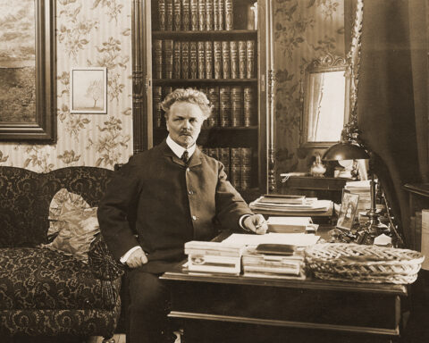Strindberg i Röda_huset, 1900-1908.