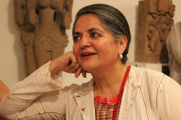 Dayanita Singh vid ett besök på National Museum, New Delhi (Bildkälla: Wikimedia Commons)