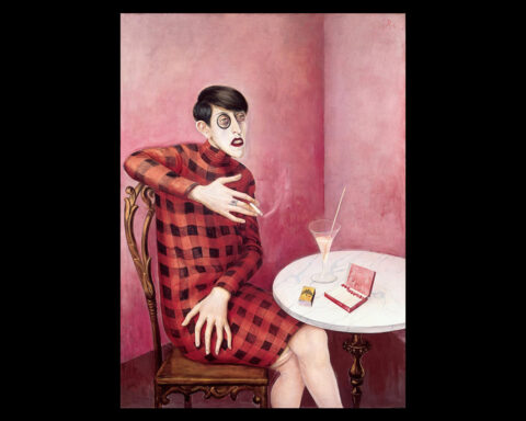 Otto Dix: "Porträtt af journalisten Sylvia von Harden" (1926). (Foto: Louisiana / Centre Pompidou, Musée National d'art moderne.)