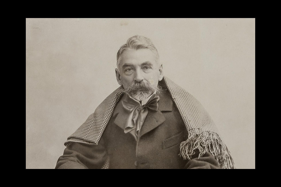 Mallarmé. (Foto: Paul Nadar, 1895. Bilden är beskuren.)