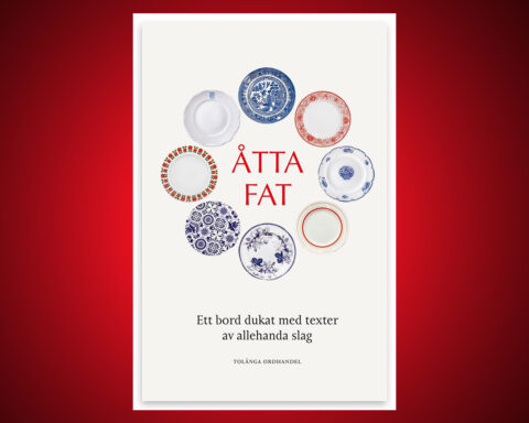 Johan Laserna är formgivaren bakom omslaget till antologin Åtta fat.