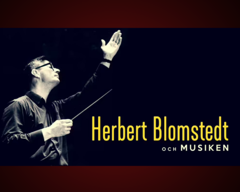 Vinjettbilden på SVT Play för en aktuell dokumentärfilm om Herbert Blomstedt.