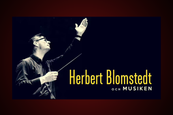 Vinjettbilden på SVT Play för en aktuell dokumentärfilm om Herbert Blomstedt.