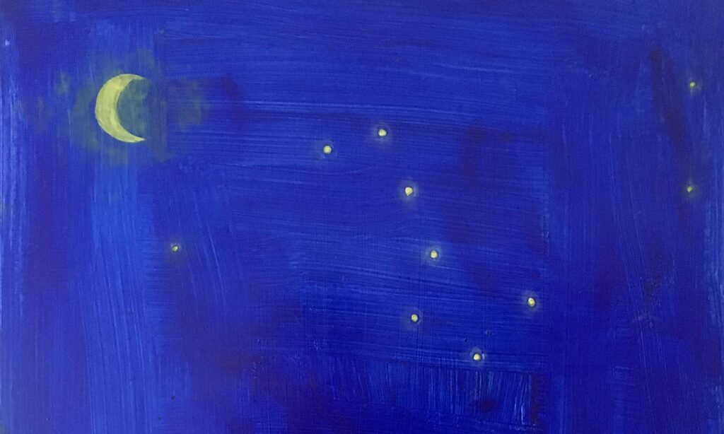 "Karlavagn". Konstverk av Maria Johansson.