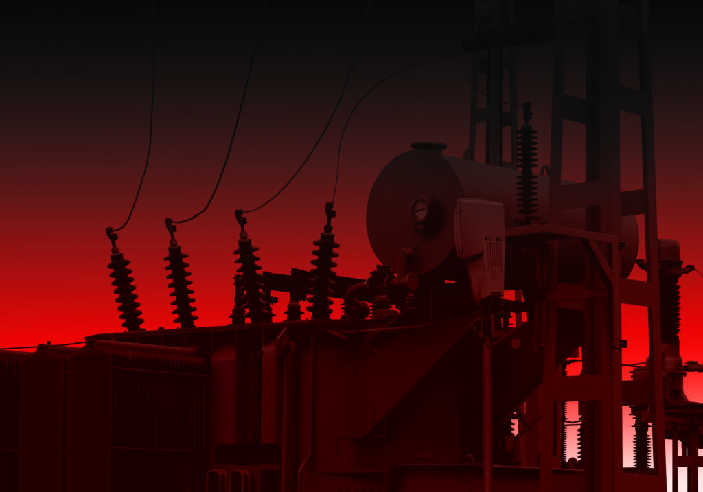 Ställverk. Konstverk av Ola Åstrand.