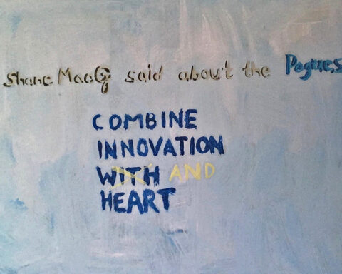 "Pogues." Konstverk av Maria Johansson.