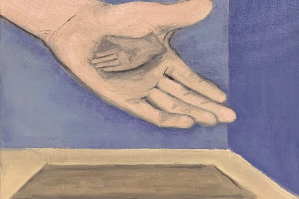 "Hand i hand", konstverk av Maria Johansson.