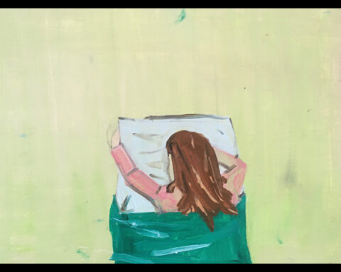 "Sovmorgon." Konstverk av Maria Johansson.