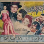 Fransk originalaffisch för filmen Paradisets barn.