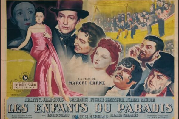 Fransk originalaffisch för filmen Paradisets barn.