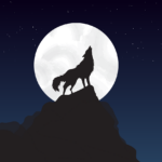 Varg som ylar mot månen Illustration: JOhaza / Pixabay.com