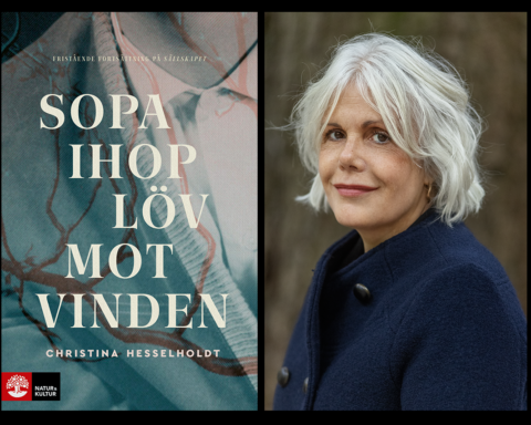 Danska författaren Christina Hesselholdts roman "Sopa ihop löv mot vinden" är en uppföljare till den uppmärksammade sviten "Sällskapet"