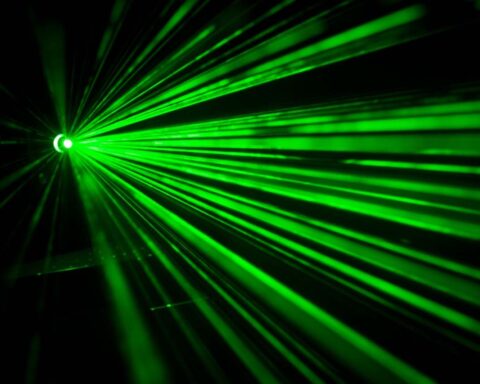 laserstrålar, laser, grön laser