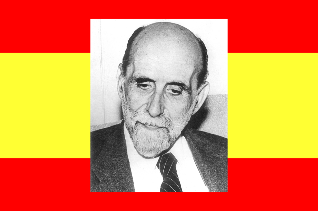 Juan Ramón Jiménez. (Bildkälla: Wikimedia Commons. Montage: Opulens)