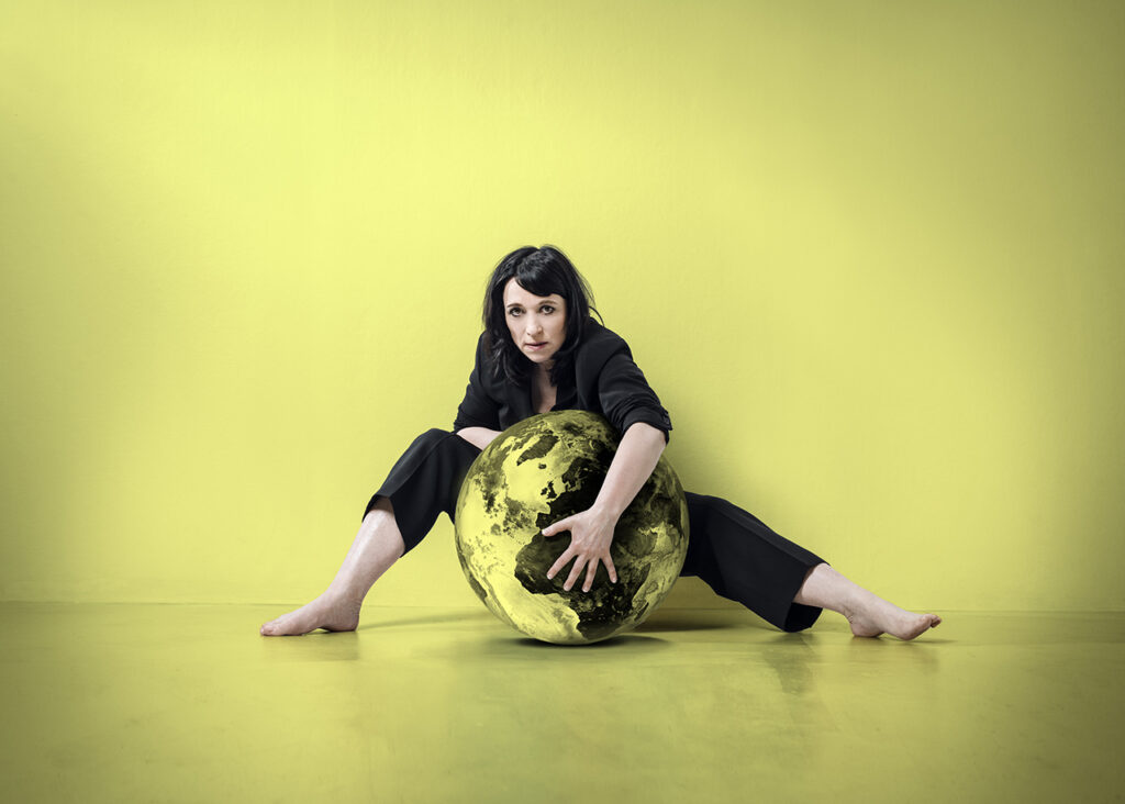 Andrea Edwards spelar huvudrollen i Caligula. (Foto: Aorta)