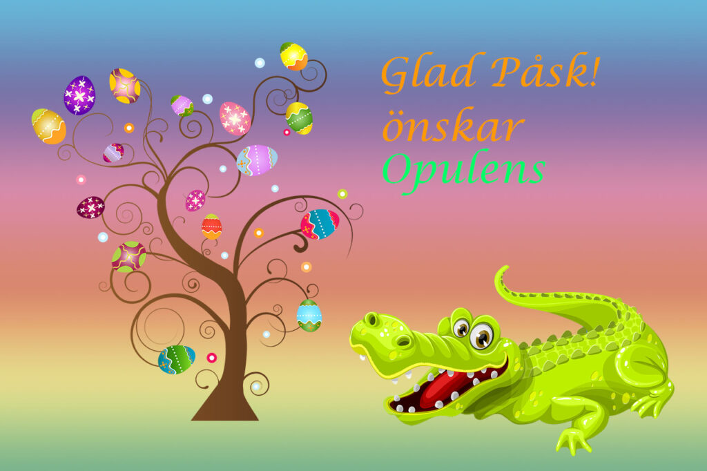 Glad Påsk! Montage: Opulens.