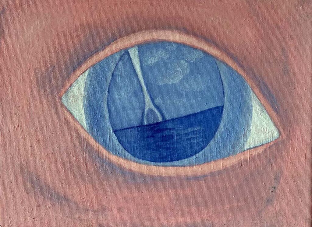 "Horisonten". Konstverk av Maria Johansson.