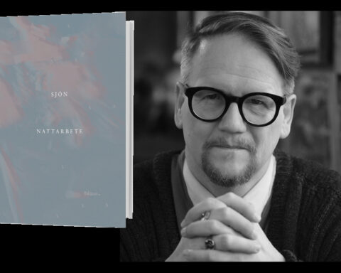 Sjón är Sverigeaktuell med diktsamlingen "Nattarbete." Nyligen fick han Svenska Akademiens nordiska pris 2023. (Foto: Johann Pall.)