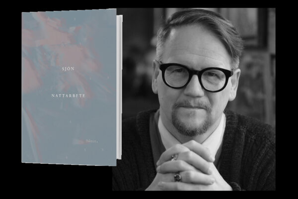 Sjón är Sverigeaktuell med diktsamlingen "Nattarbete." Nyligen fick han Svenska Akademiens nordiska pris 2023. (Foto: Johann Pall.)