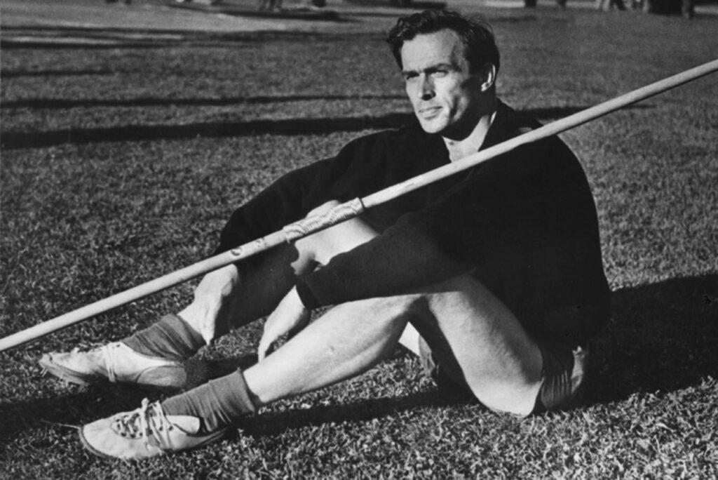 Tapio Rautavaara (1915 – 1979) tog guldmedalj i spjutkastning i olympiaden i London 1948. (Foto: Wikipedia)