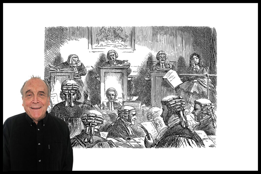 Lars Thulin avhandlar i dagens krönika svårigheterna som uppstår när vissa sexualbrottsmål ska avgöras. (Montage: Opulens)