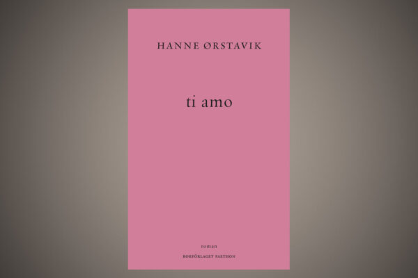 Hanne Ørstavik (f. 1969) är en norsk författare. Faethon har nu gett ut hennes roman ti amo i svensk översättning.