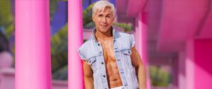 Ryan Gosling som Ken. (Stillbild från "Barbie")
