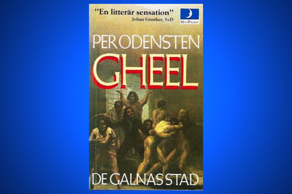 Omslaget till Månpocket-utgåvan av Per Odenstens Gheel.