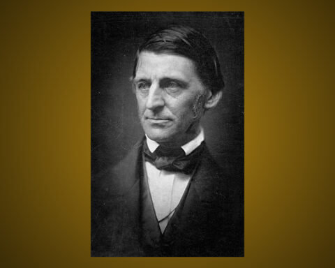 alph Waldo Emerson. Porträtt från cirka 1857. (Bildkälla: Wikipedia)