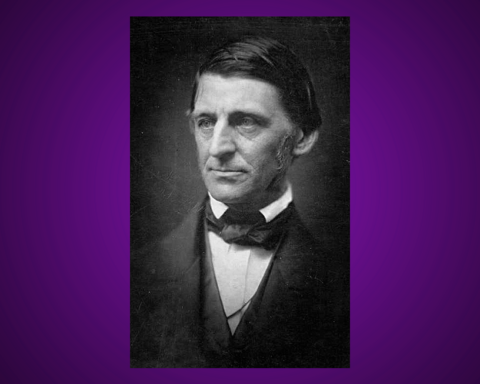 Ralph Waldo Emerson. Porträtt från cirka 1857. (Bildkälla: Wikipedia)