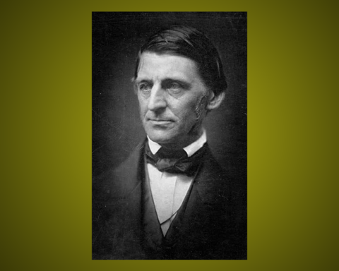 Ralph Waldo Emerson. Porträtt från cirka 1857. (Bildkälla: Wikipedia)