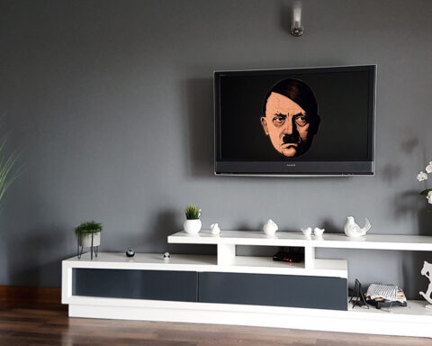 Hitler, Hitler på tv,
