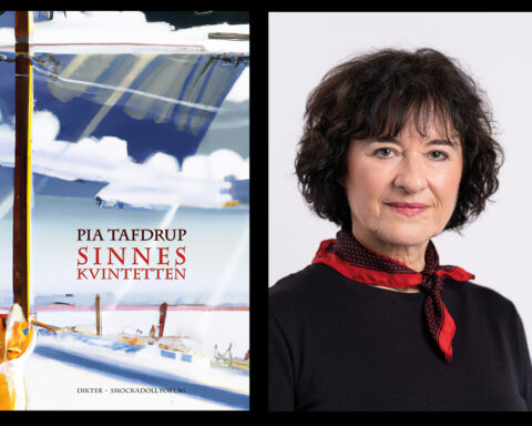 Pia Tafdrup är Sverigeaktuell med diktsamlingen "Sinneskvintetten". (Foto: Simone Lilmoes)