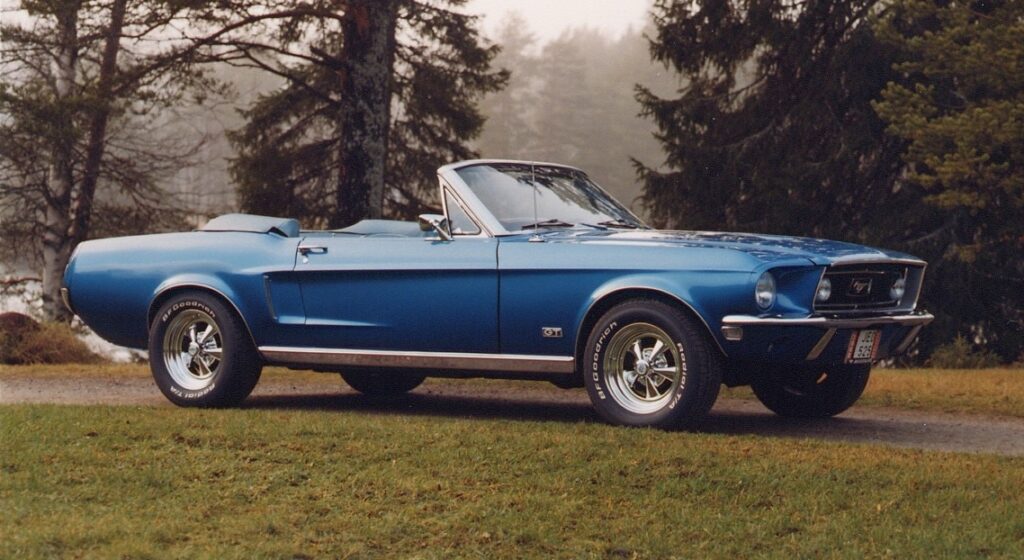 1968 Ford Mustang. (Foto: P-O Olsson - Privat foto / Wikipedia)