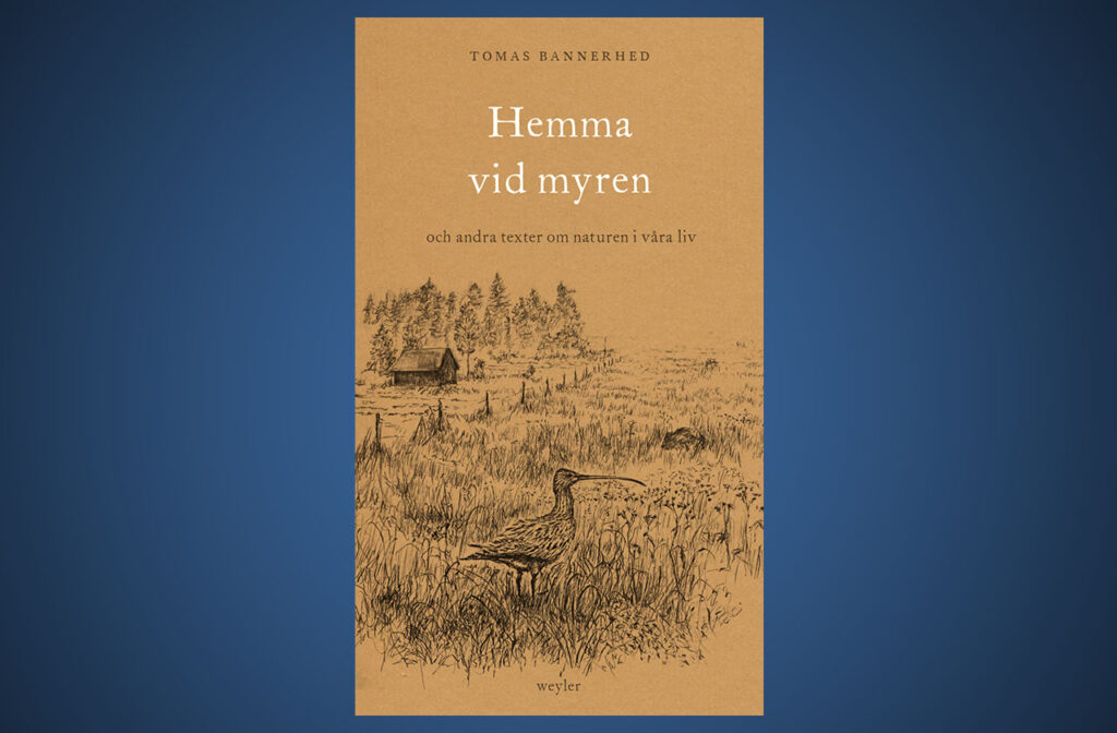 Omslaget till Tomas Bannerheds aktuella bok med naturrelaterade texter.
