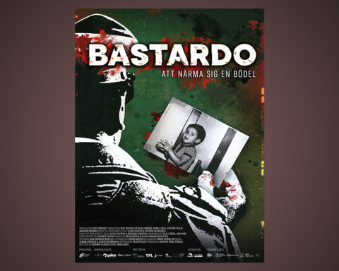 Affischen för dokumentärfilmen "Bastardo".