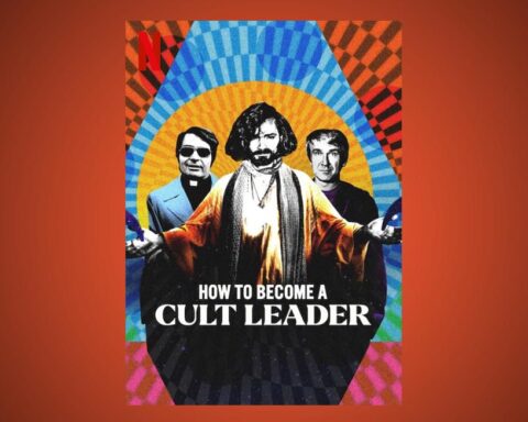 Affischen för dokumentärfilmen: "How to become a cult leader" som är aktuell på Netflix.