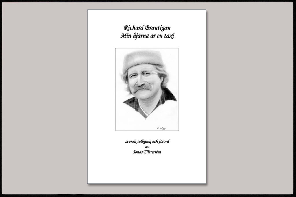 Omslaget till den aktuella boken med tidiga dikter av Richard Brautigan.