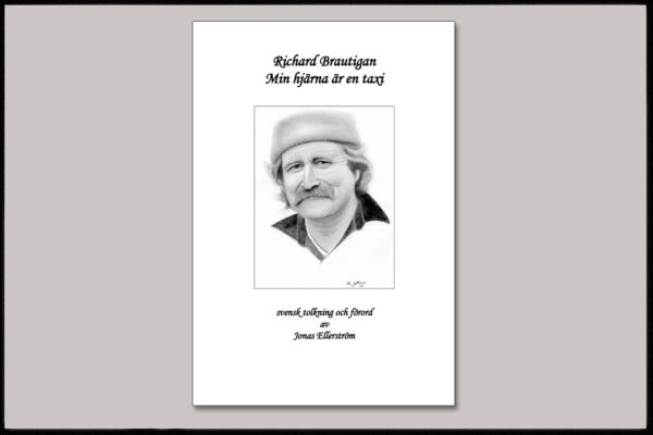 Omslaget till den aktuella boken med tidiga dikter av Richard Brautigan.