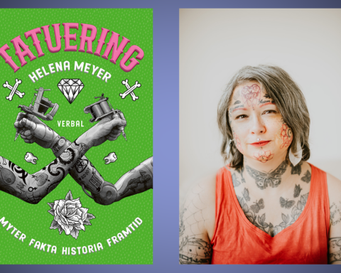 Helena Meyer är aktuell med en bok som kort och gott heter "Tatuering".